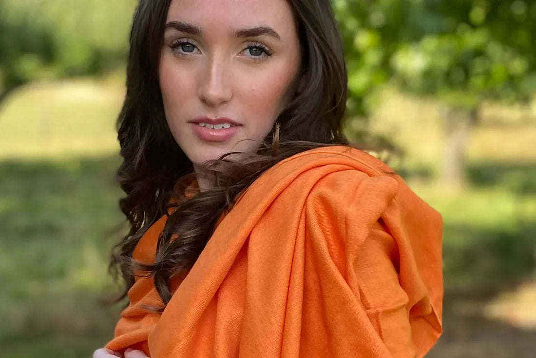 How to pair Cashmere with silk dresses