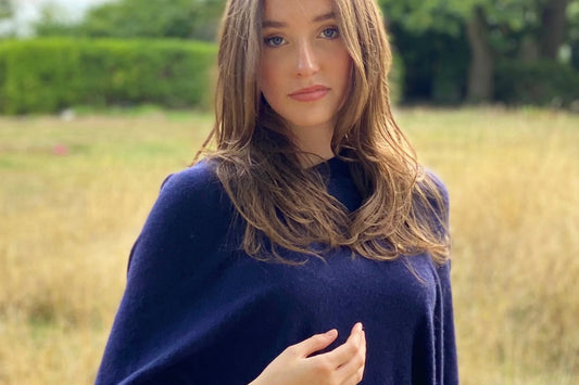 Luxury Holiday Looks: Cashmere Christmas Jumpers, Ponchos & Capes