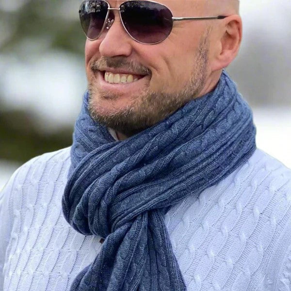 Men's Cashmere Scarf