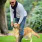 Midnight Blue Men's Cashmere Scarf