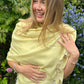 Lemon Yellow Classic Pashmina