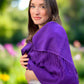 Amethyst Purple Classic Pashmina Signature Cashmere