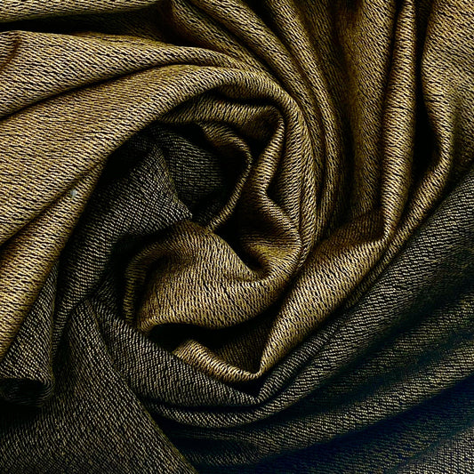 Antique Gold Reversible Pashmina Signature Cashmere