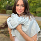 Baby Blue Classic Pashmina Signature Cashmere