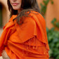 Blazing Orange Classic Pashmina Signature Cashmere