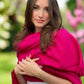 Cerise Pink Classic Pashmina Signature Cashmere