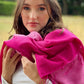 Cerise Pink Shaded Pashmina Signature Cashmere