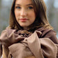 Chocolate Brown Shaded Pashmina Signature Cashmere