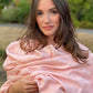 Coral Pink Classic Pashmina Signature Cashmere