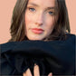 Ebony Black Ring Pashmina Signature Cashmere
