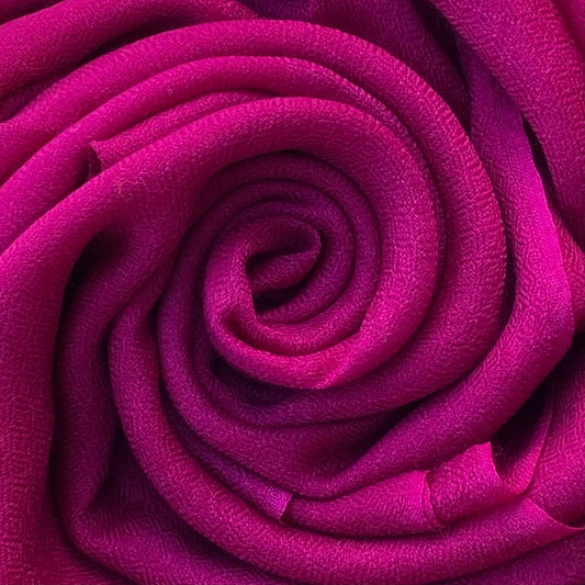 Fuchsia Pink Ultra Fine Pashmina Signature Cashmere