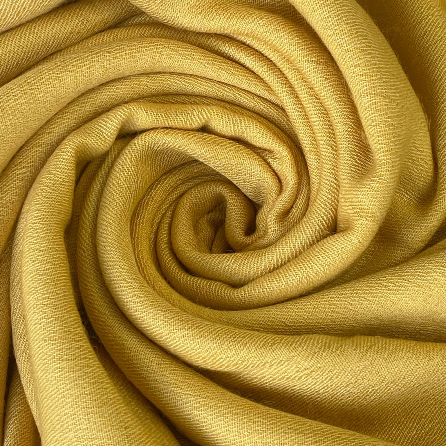 Golden Yellow Classic Pashmina Signature Cashmere