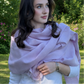 Pale Lilac Classic Pashmina