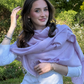 Pale Lilac Classic Pashmina