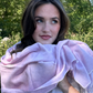 Pale Lilac Classic Pashmina