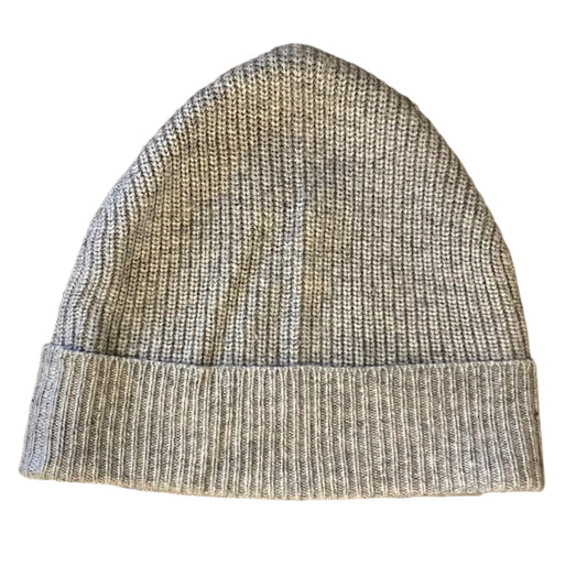 Cashmere Beanie Hat - Dove Grey