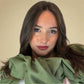 Sage Green Pashmina - Cut Fringe