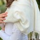 Ivory Cream Classic Pashmina Signature Cashmere