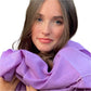 Lilac Classic Pashmina Signature Cashmere