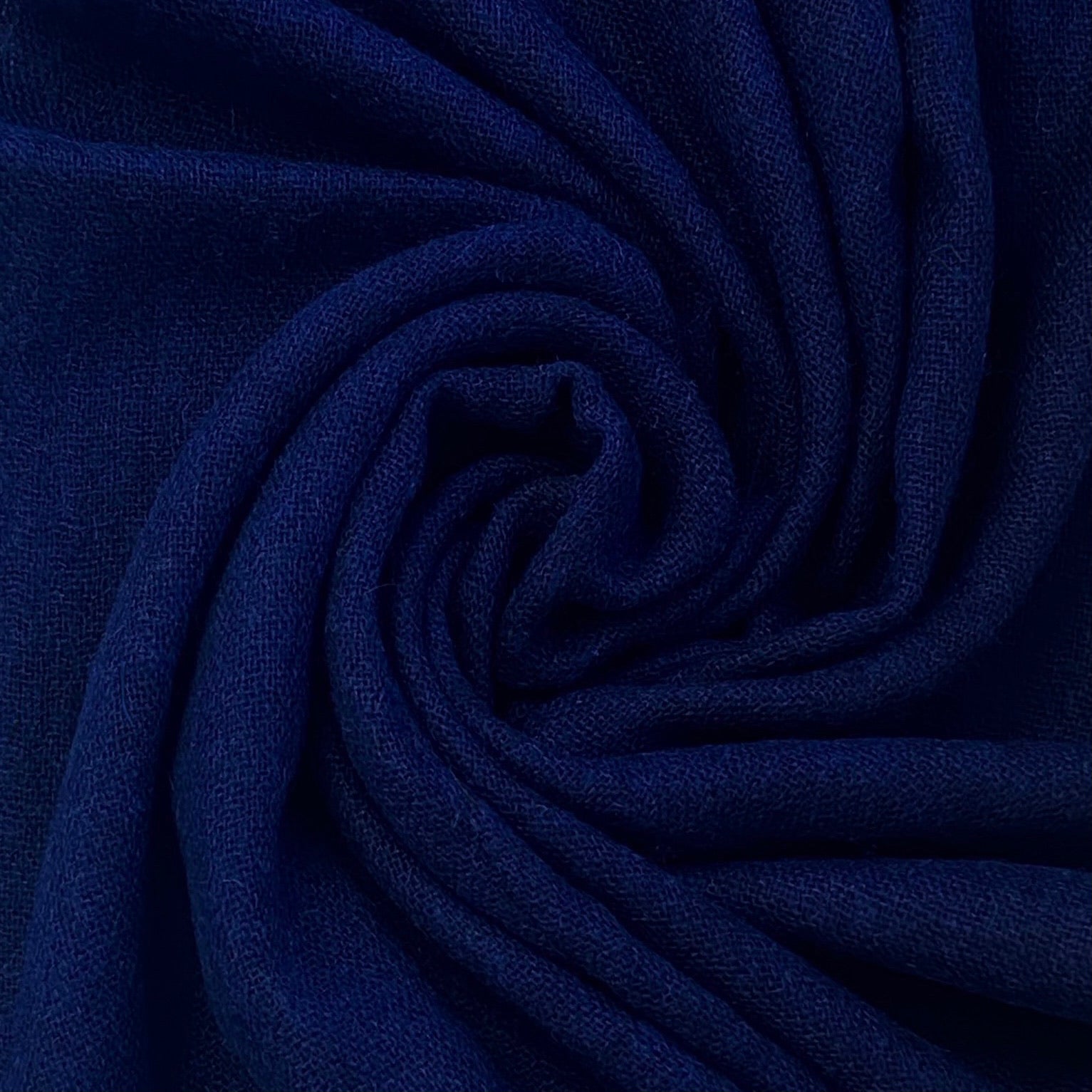 Midnight Blue Ring Pashmina Signature Cashmere