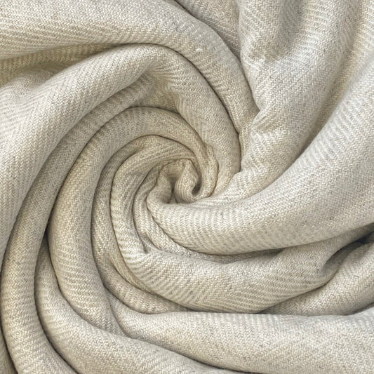 Natural Cream Luxury Cashmere Throw Signature Cashmere