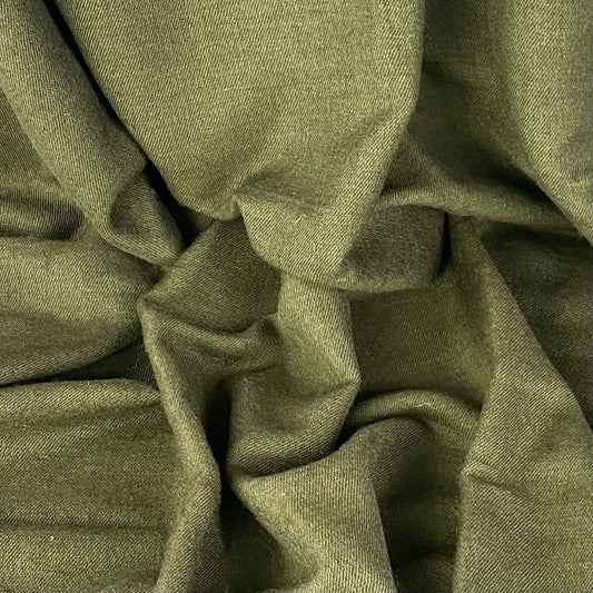 Olive Green Classic Pashmina Signature Cashmere