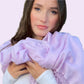 Pale Lilac Ring Pashmina Signature Cashmere