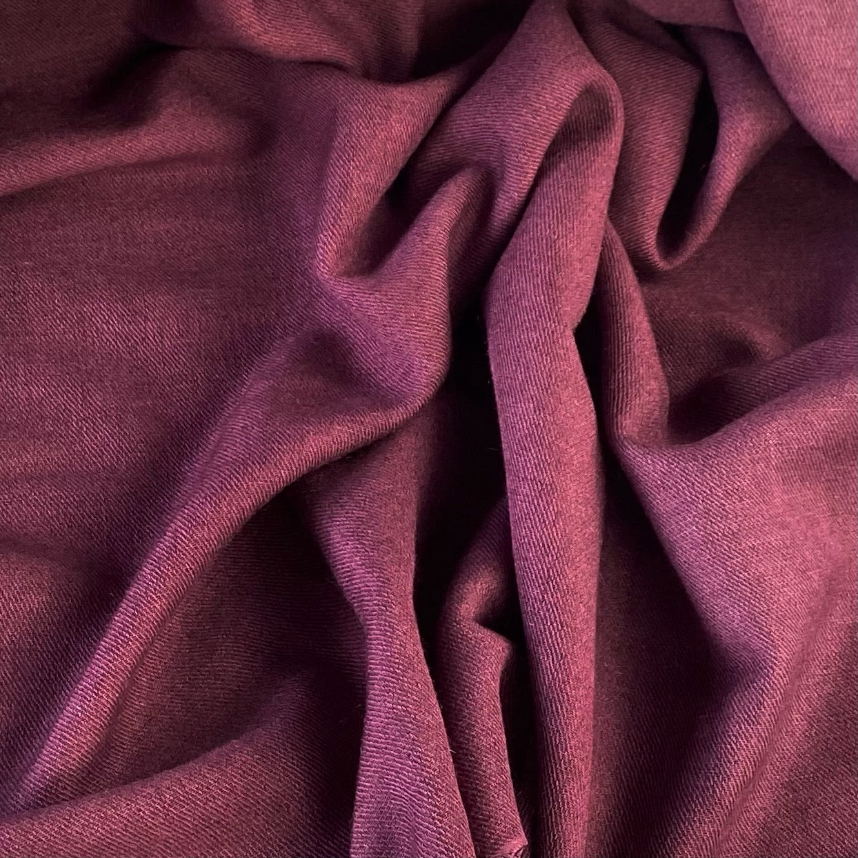 Plum Purple Classic Pashmina Signature Cashmere