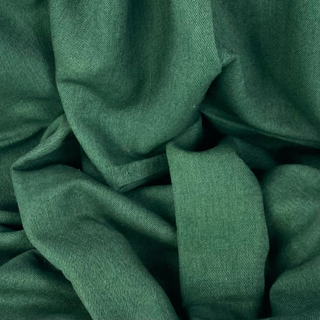 Racing Green Classic Pashmina | Signature Cashmere