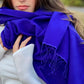 Sapphire Blue Classic Pashmina Signature Cashmere