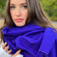 Sapphire Blue Classic Pashmina Signature Cashmere