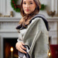 Silver Grey Reversible Pashmina Signature Cashmere