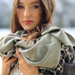 Silver Grey Reversible Pashmina Signature Cashmere