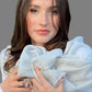 Silver Grey Ring Pashmina Signature Cashmere