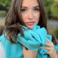 Turquoise Blue Classic Pashmina Signature Cashmere