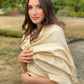 Vanilla Cream Classic Pashmina Signature Cashmere