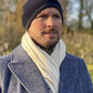 Ivory Cream Cashmere Scarf